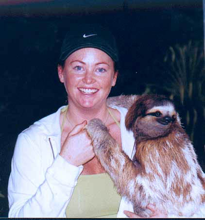 Lacy+Buttercup the sloth