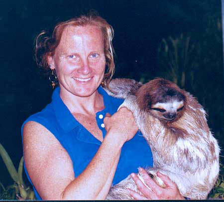 Pam+Buttercup the sloth